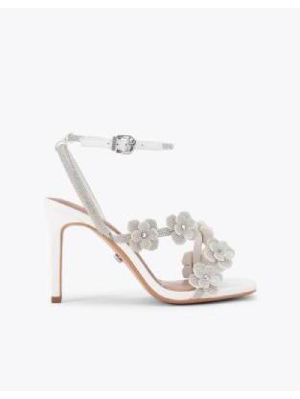 Carvela Petalo White Diamante Heeled Sandal EU 36 / US 5.5